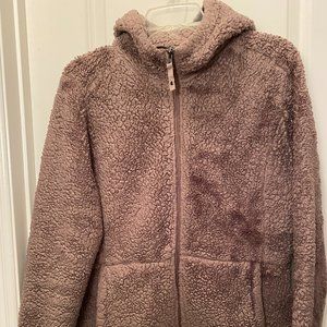Stoic Hooded Zip-up Fuzzy Fleece Jacket- Women's Size M